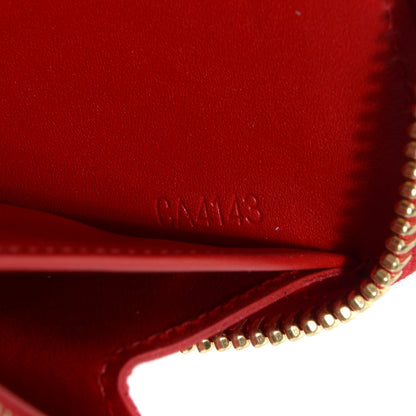Louis Vuitton Patent Sweet Monogram Zippy Wallet Pomme D'Amour 7 of 8