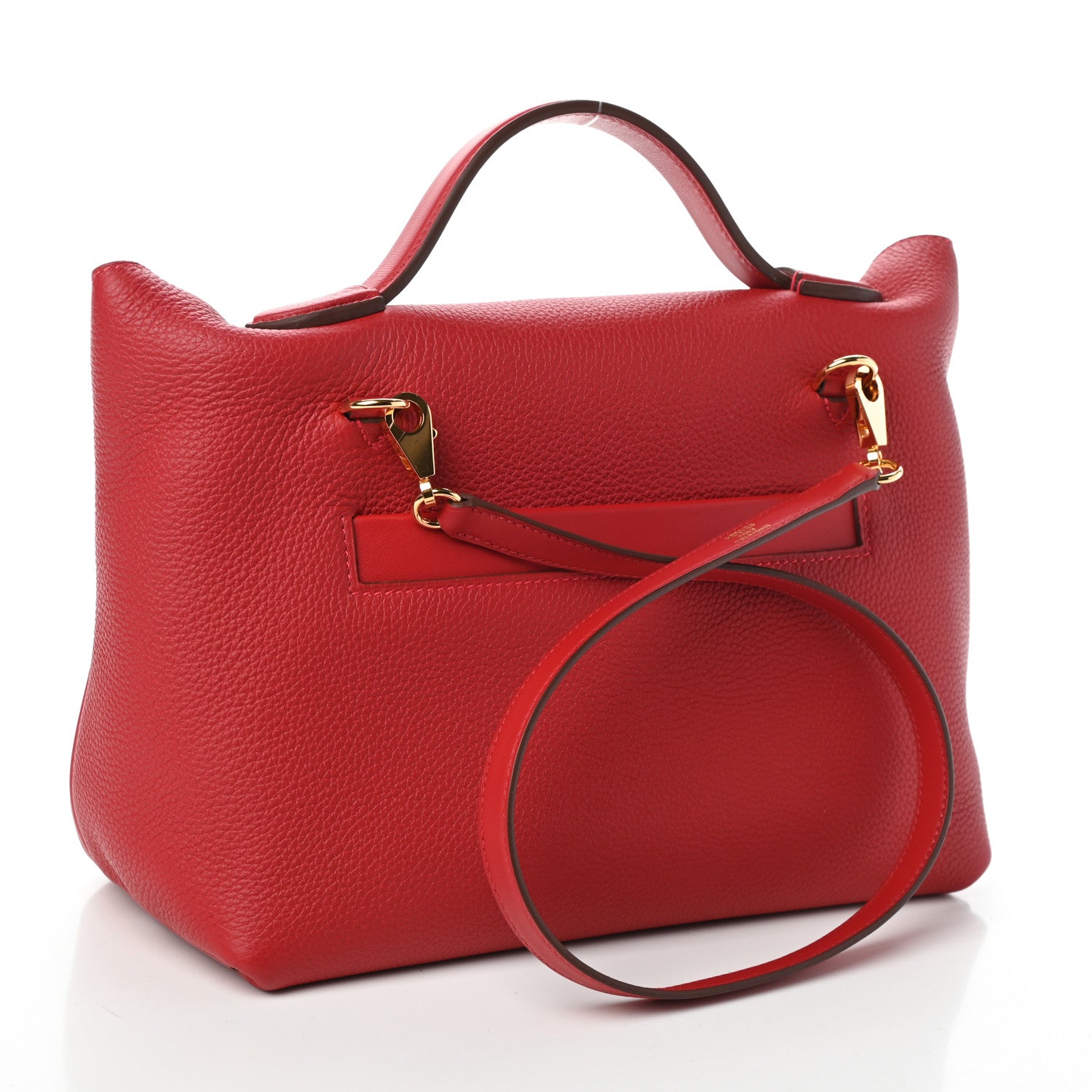Hermes Taurillon Maurice Swift 24/24 29 Rouge Casaque 3 of 8