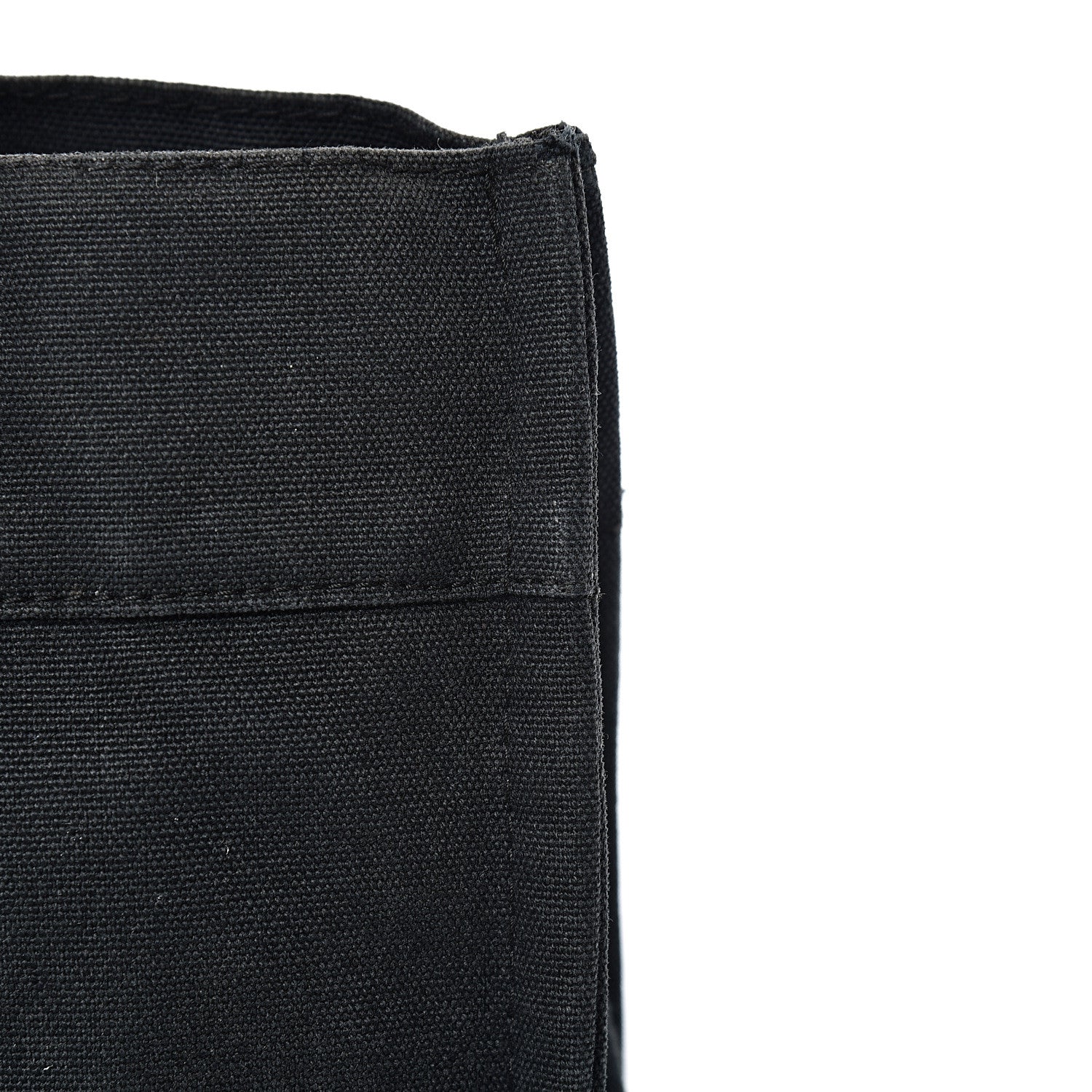 Hermes Canvas Herline PM Tote Black 13 of 16