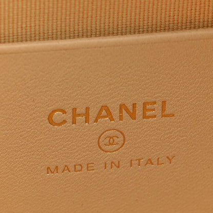 Chanel Raffia Other Shape With Chain Beige 5 of 10