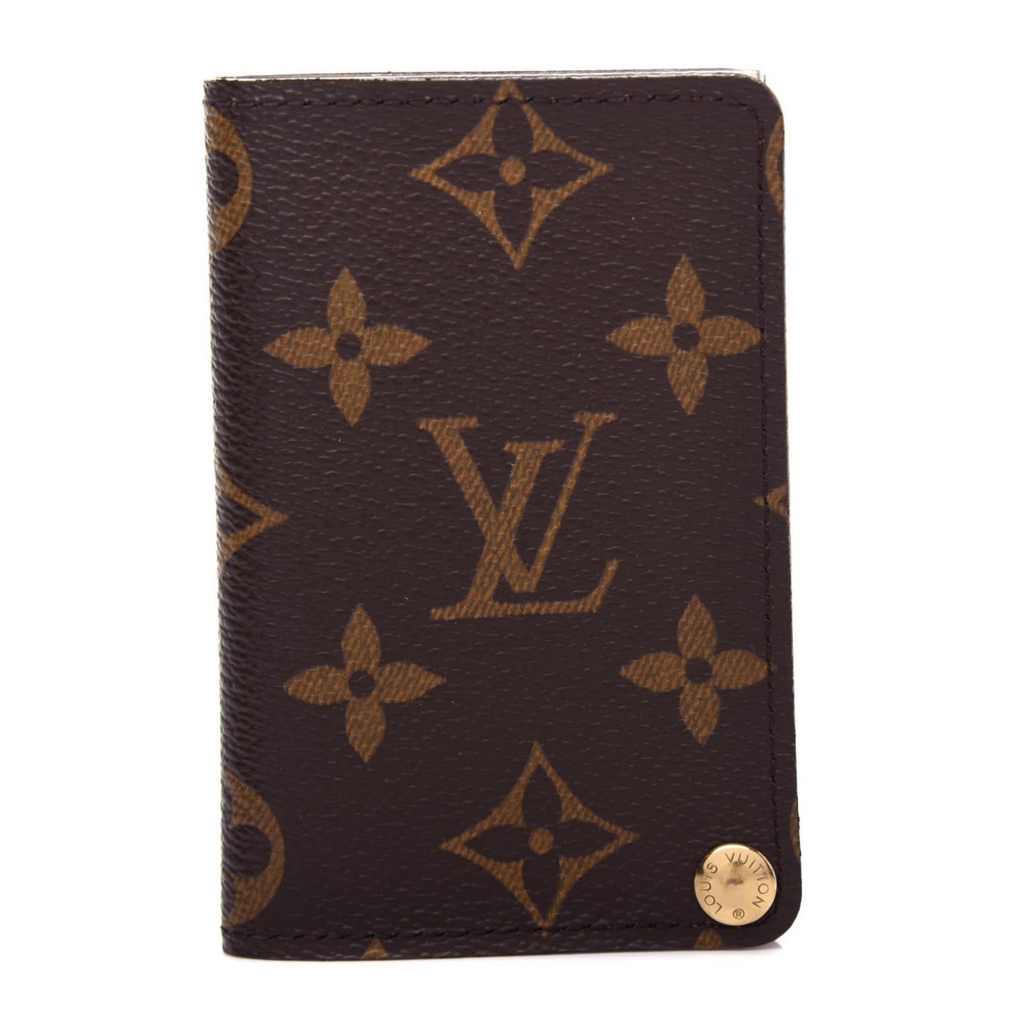 Monogram Credit Card Photo Holder