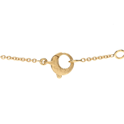 Marco Bicego 18K Yellow White Gold Diamond Jaipur Circle Link Pendant Necklace 4 of 5