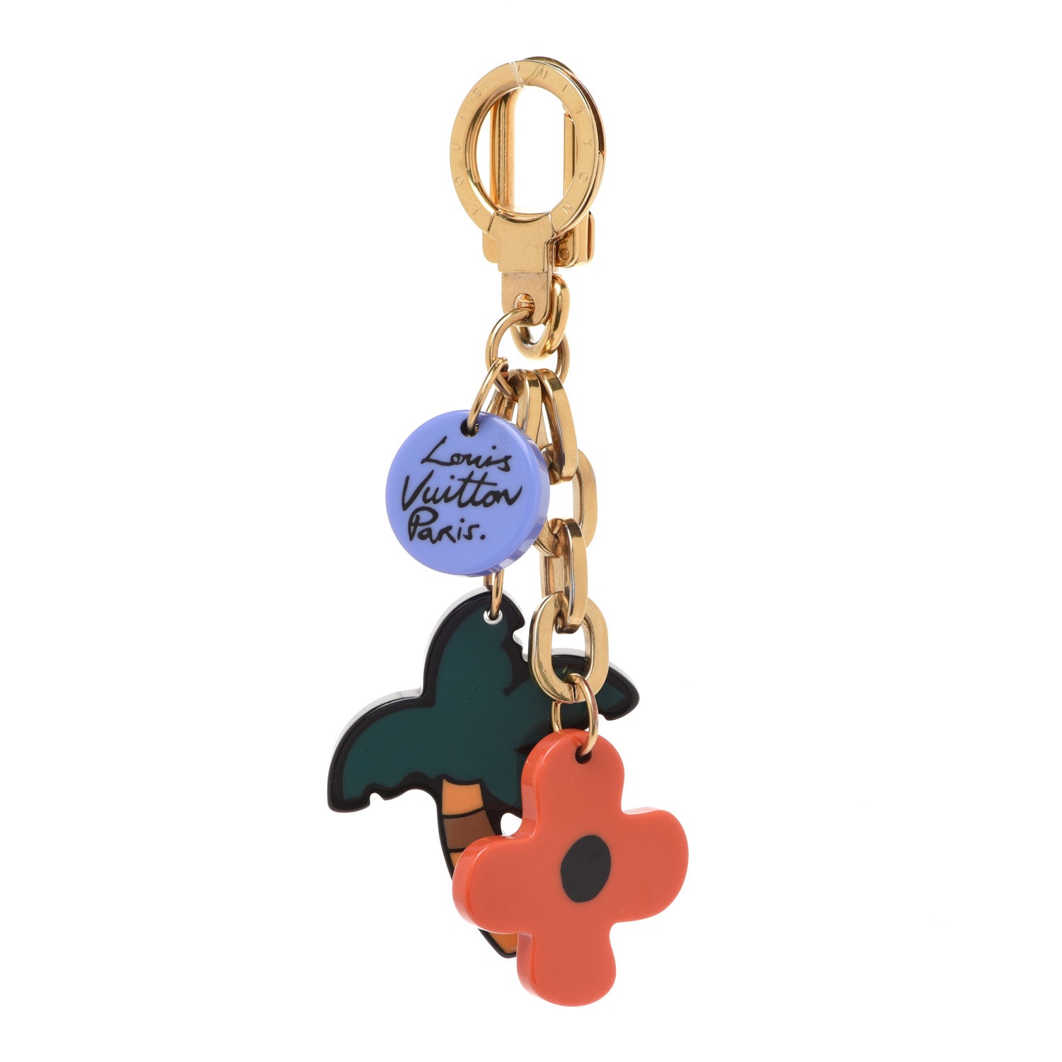 Louis Vuitton Ailleurs Palm Tree Key Holder 1 of 3