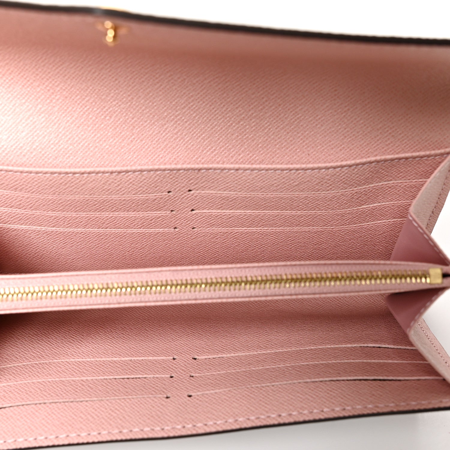 Louis Vuitton Monogram Sarah Wallet NM Rose Ballerine 5 of 9