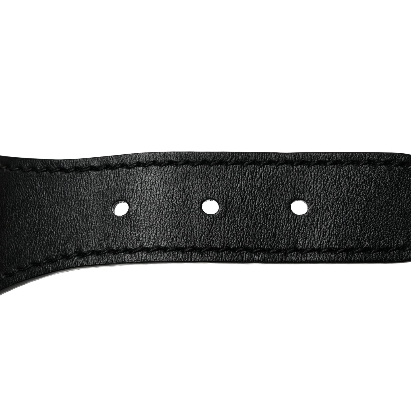 Canvas Embroidered Large Book Belt 85 34 Bleu
