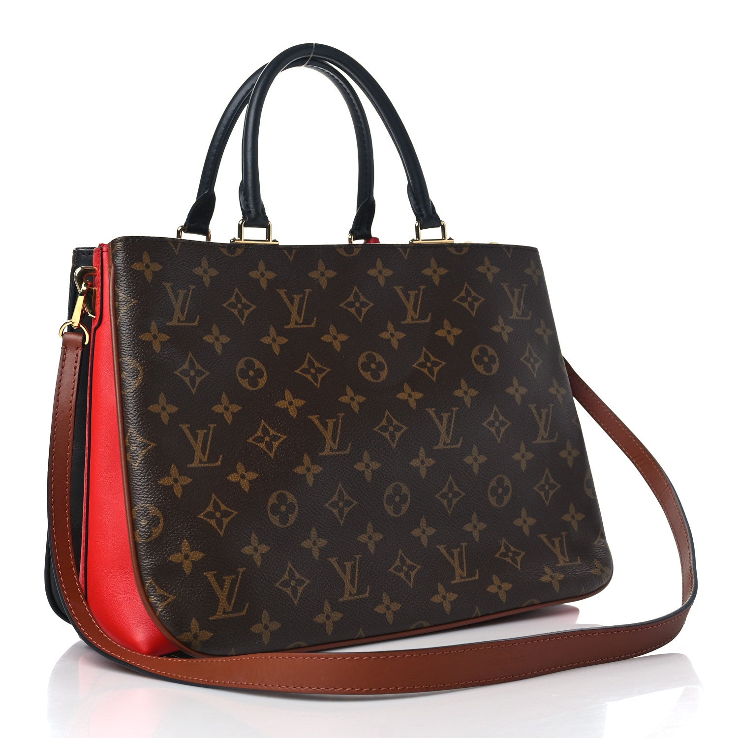 Louis Vuitton Monogram Millefeuille Black Rouge 3 of 8