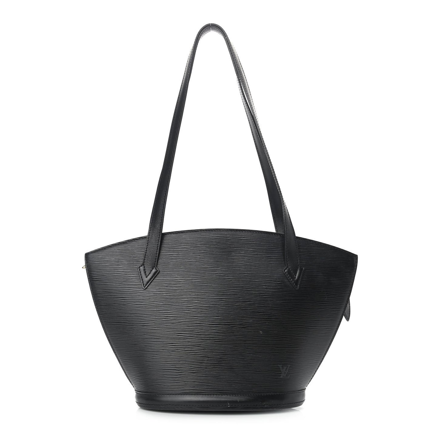 Epi Saint Jacques PM Long Straps Black