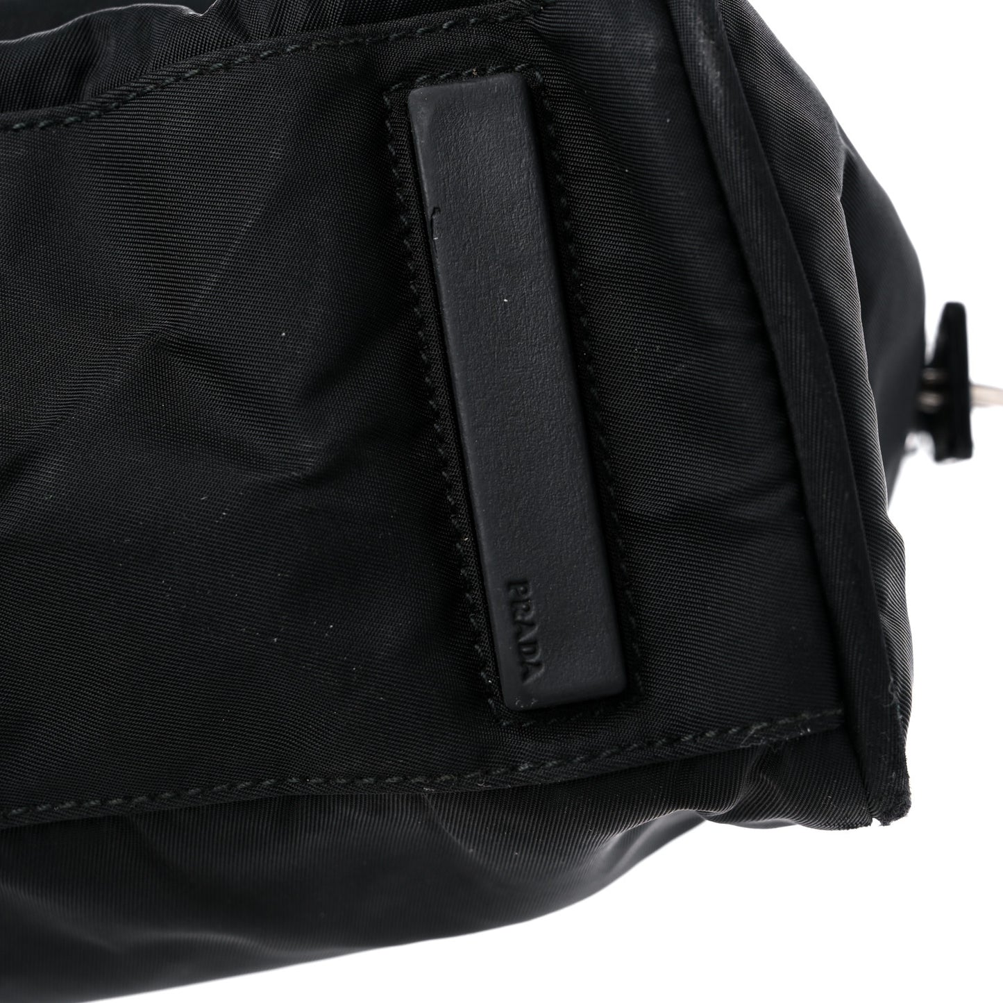 Tessuto Nylon Sport Bag Black