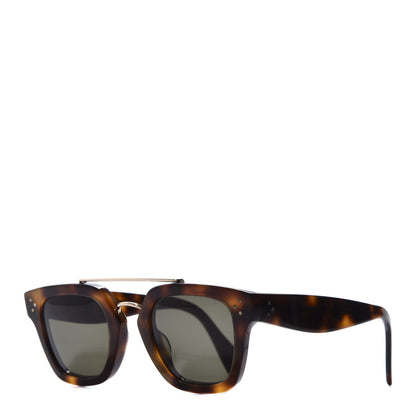 Celine Acetate Bridge Sunglasses CL41077/S Dark Havana 1 of 8