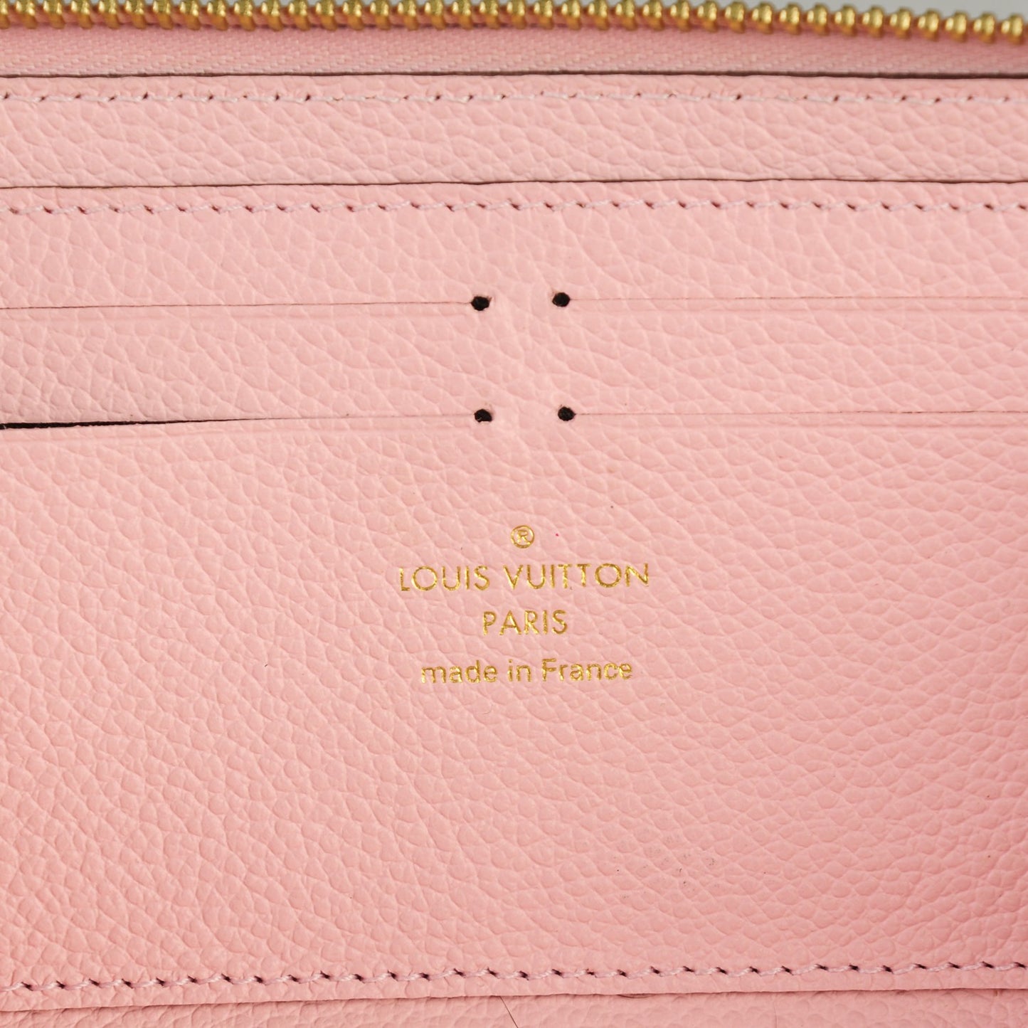 Empreinte Clemence Wallet Rose Ballerine