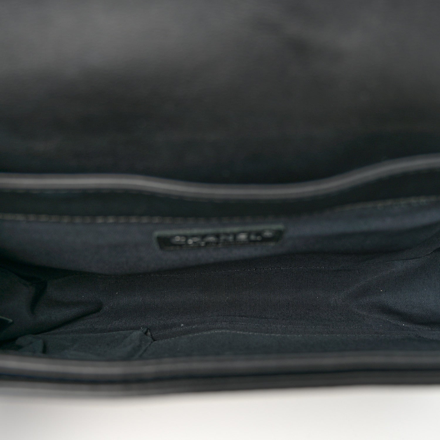 Chanel Calfskin Enchained New Medium Boy Flap Black 5 of 12
