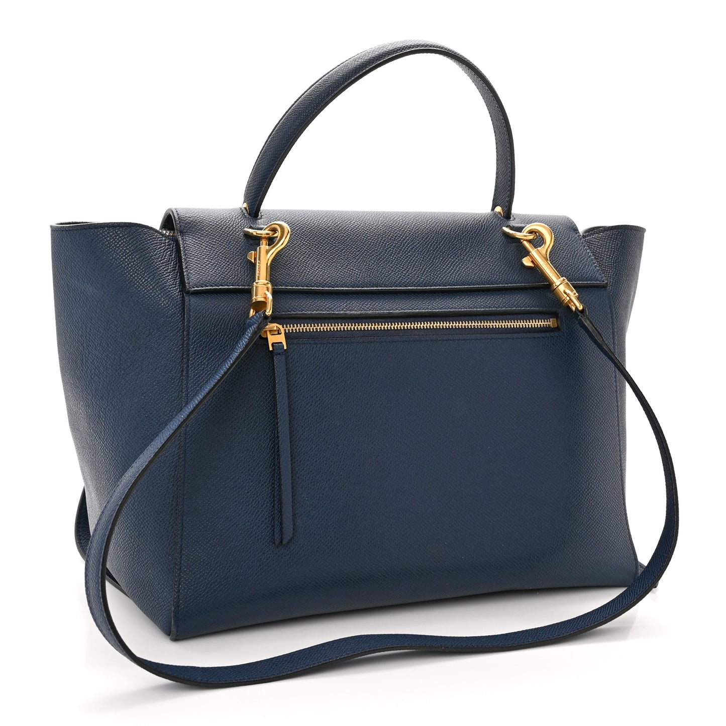 Grained Calfskin Mini Belt Bag Deepsea