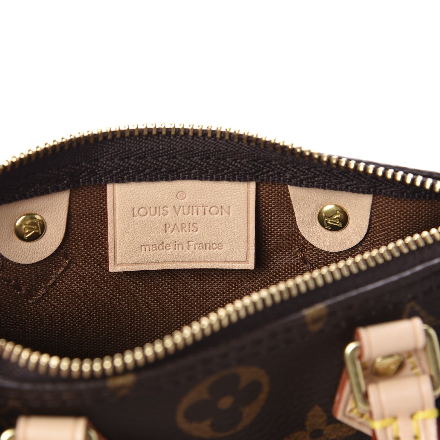 Louis Vuitton Monogram Nano Speedy 8 of 10