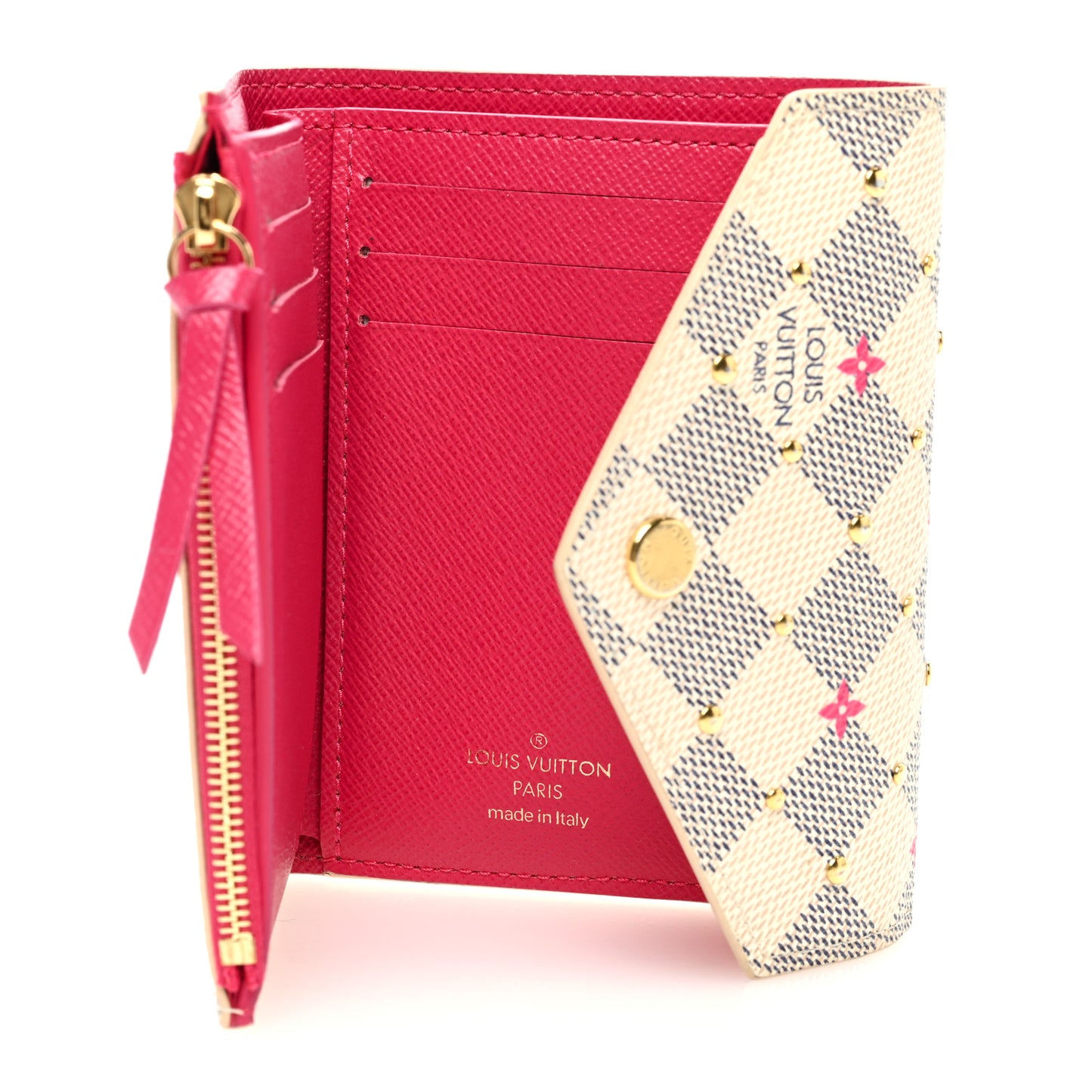 Damier Azur Studded Victorine Wallet