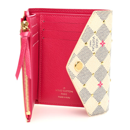 Louis Vuitton Damier Azur Studded Victorine Wallet 5 of 6