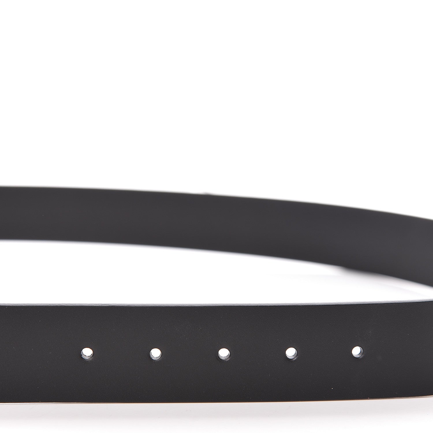 Gucci Selleria Calfskin Nickel Interlocking G 37mm Belt 120 48 Black 8 of 8