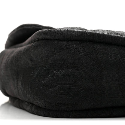 Chanel Coated Canvas Quilted Le Marais Flap Black 9 of 14