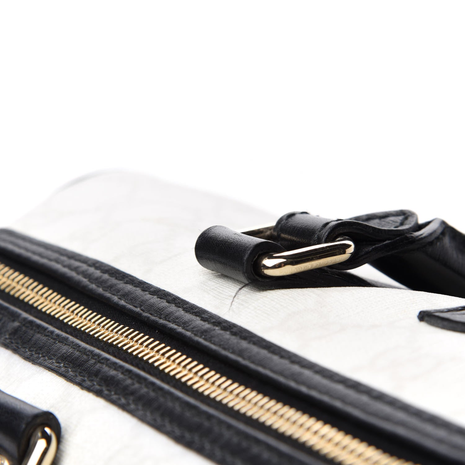 Gucci GG Plus Monogram Medium Joy Boston White Black 11 of 17