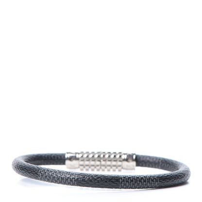 Louis Vuitton Damier Graphite Digit Bracelet 2 of 5