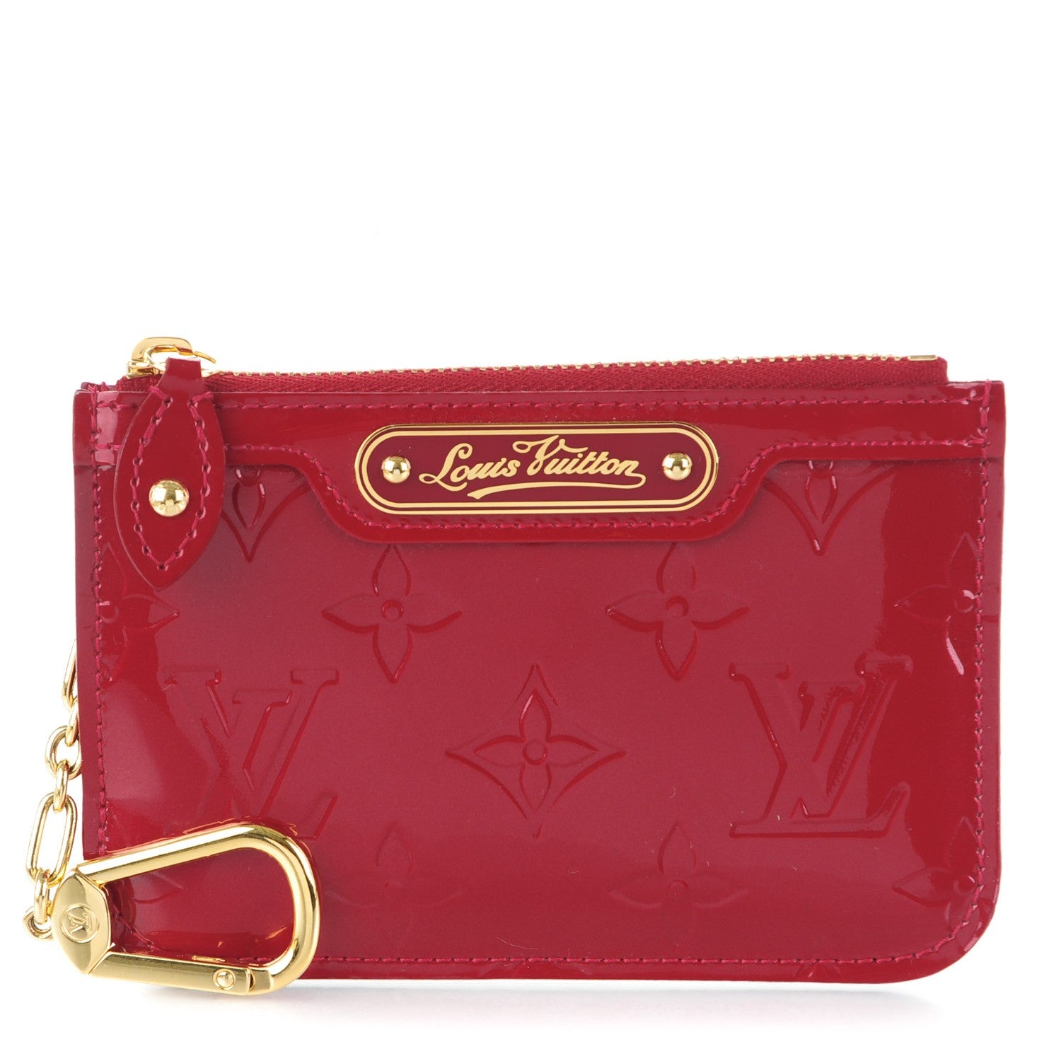 Louis Vuitton Vernis Key Pouch Pomme D'Amour 1 of 7