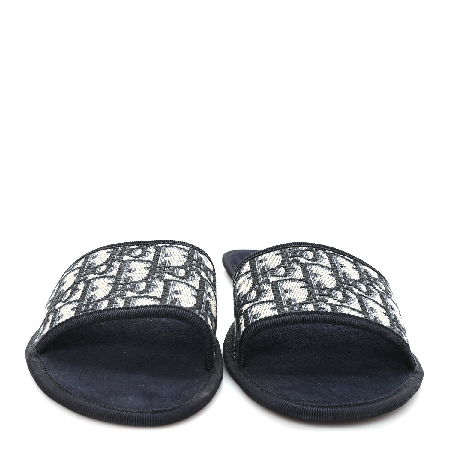 Christian Dior Oblique Slippers 10.5 Navy Blue 3 of 8