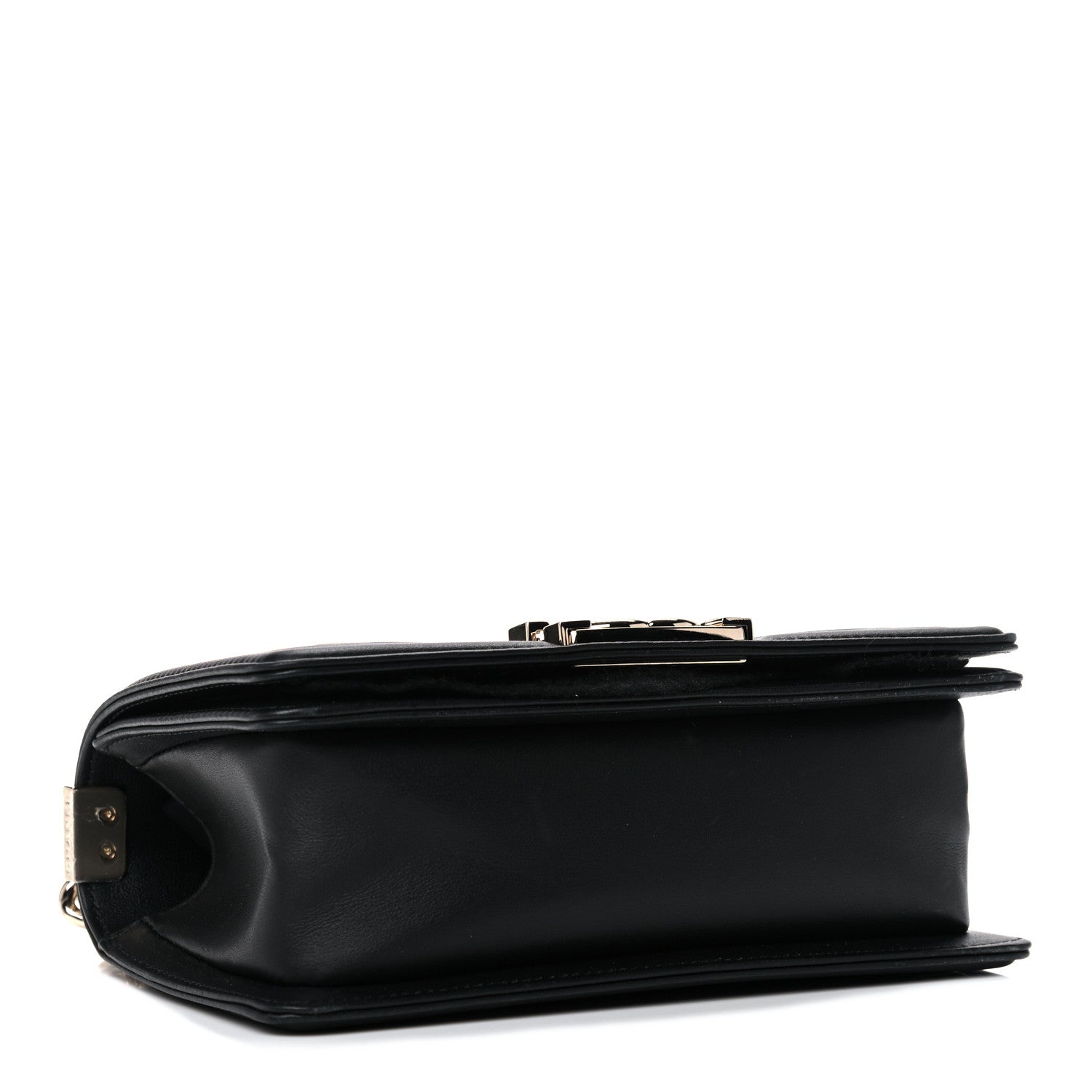 Chanel Lambskin Chevron Quilted Small Boy Flap Black 4 of 10