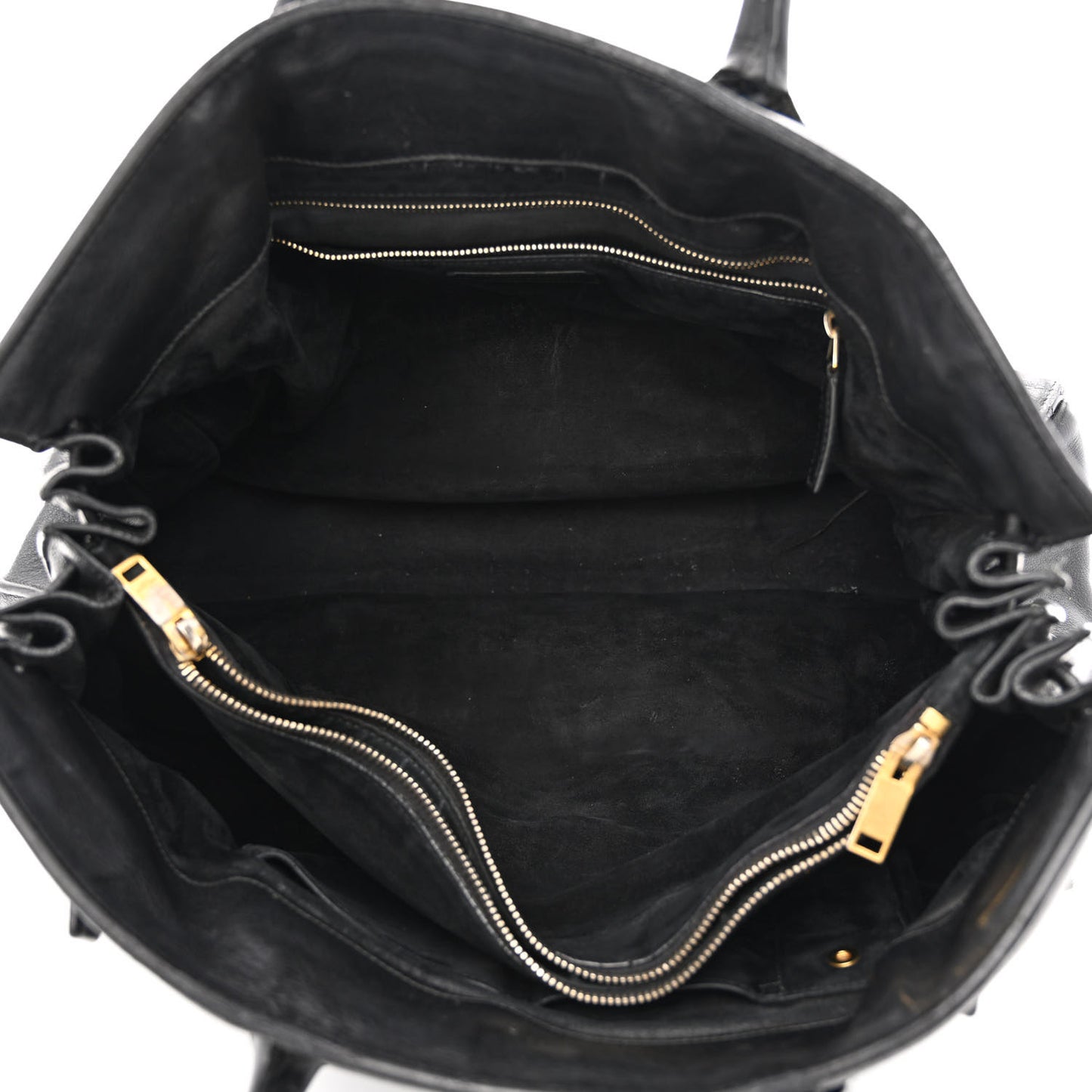 Calfskin Large Sac de Jour Carryall Black