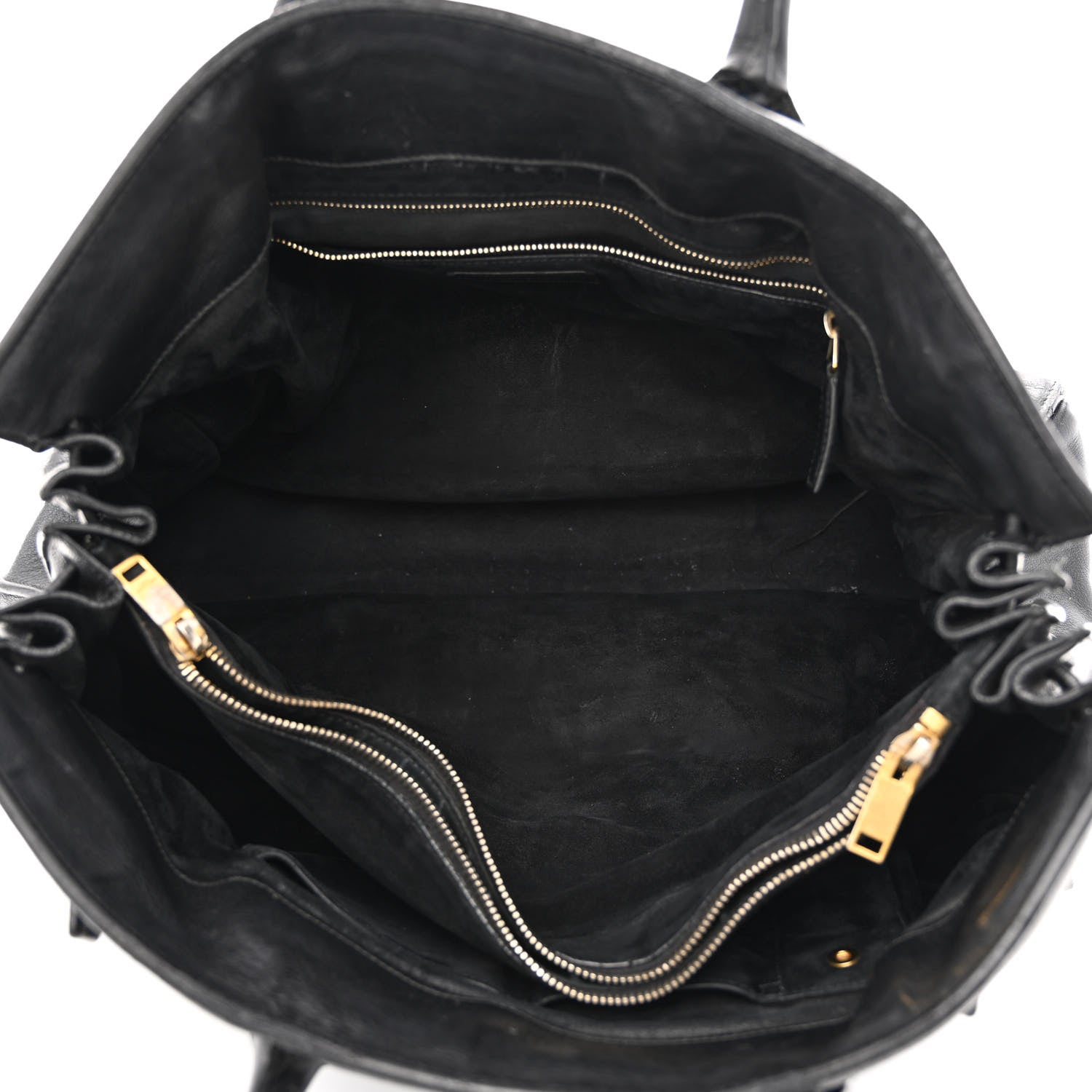 Saint Laurent Calfskin Large Sac de Jour Carryall Black 5 of 18
