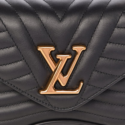 Louis Vuitton Calfskin New Wave Chain PM Black 10 of 10