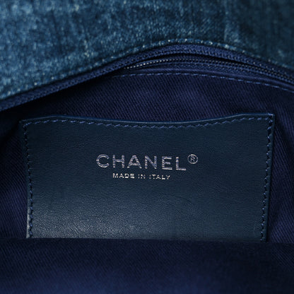 Chanel Denim Camellia Embroidered Just Mademoiselle 6 of 11