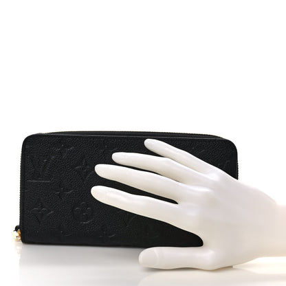 Louis Vuitton Empreinte Zippy Wallet Black 2 of 6