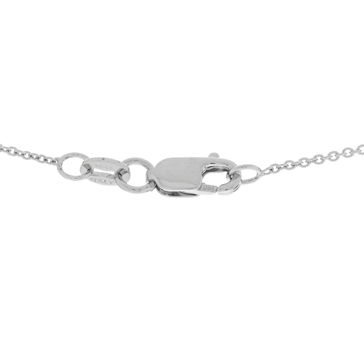 ROBERTO COIN 18K White Gold Diamond Tiny Treasures Dragonfly Pendant Necklace