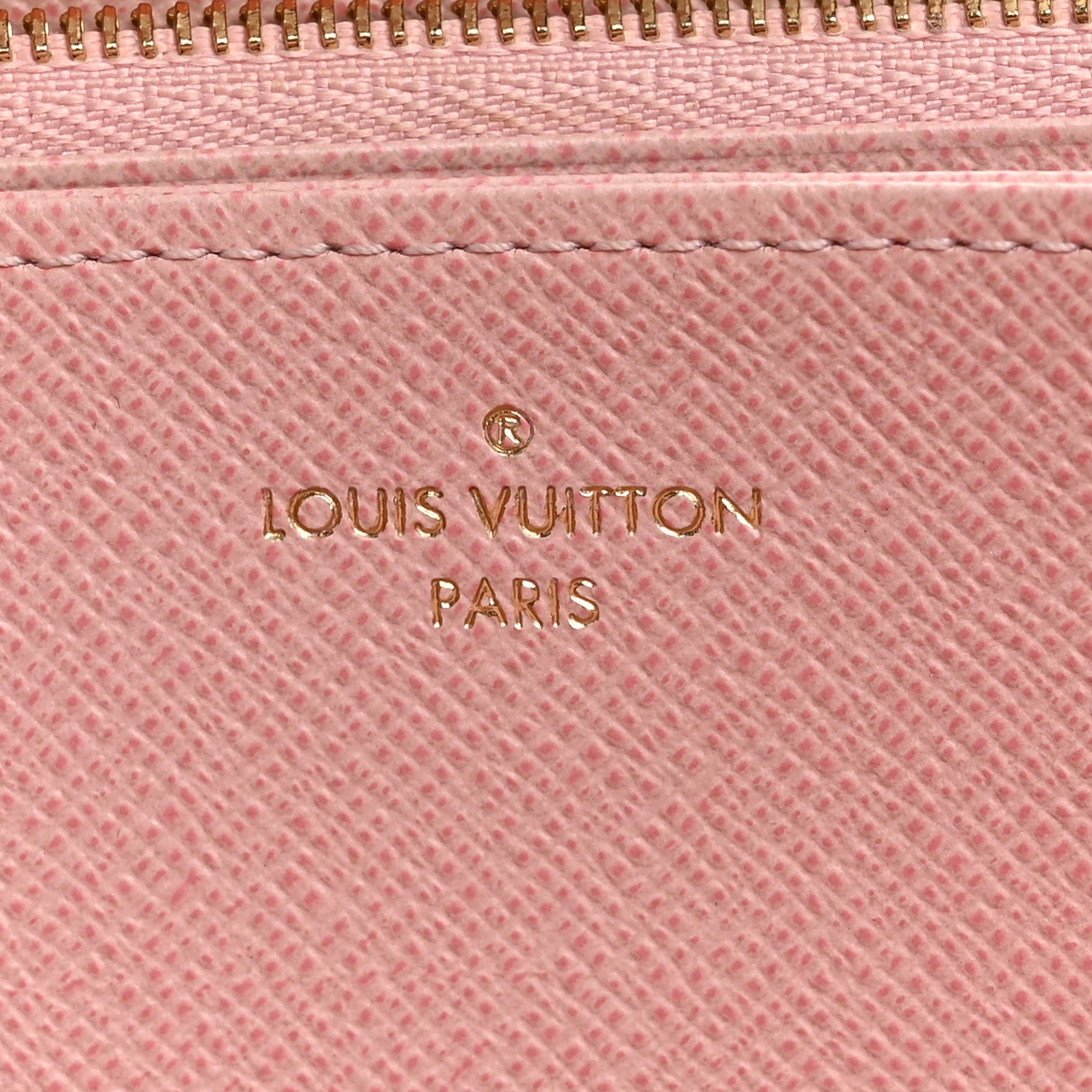 Louis Vuitton Damier Azur Zippy Wallet Rose Ballerine 6 of 7