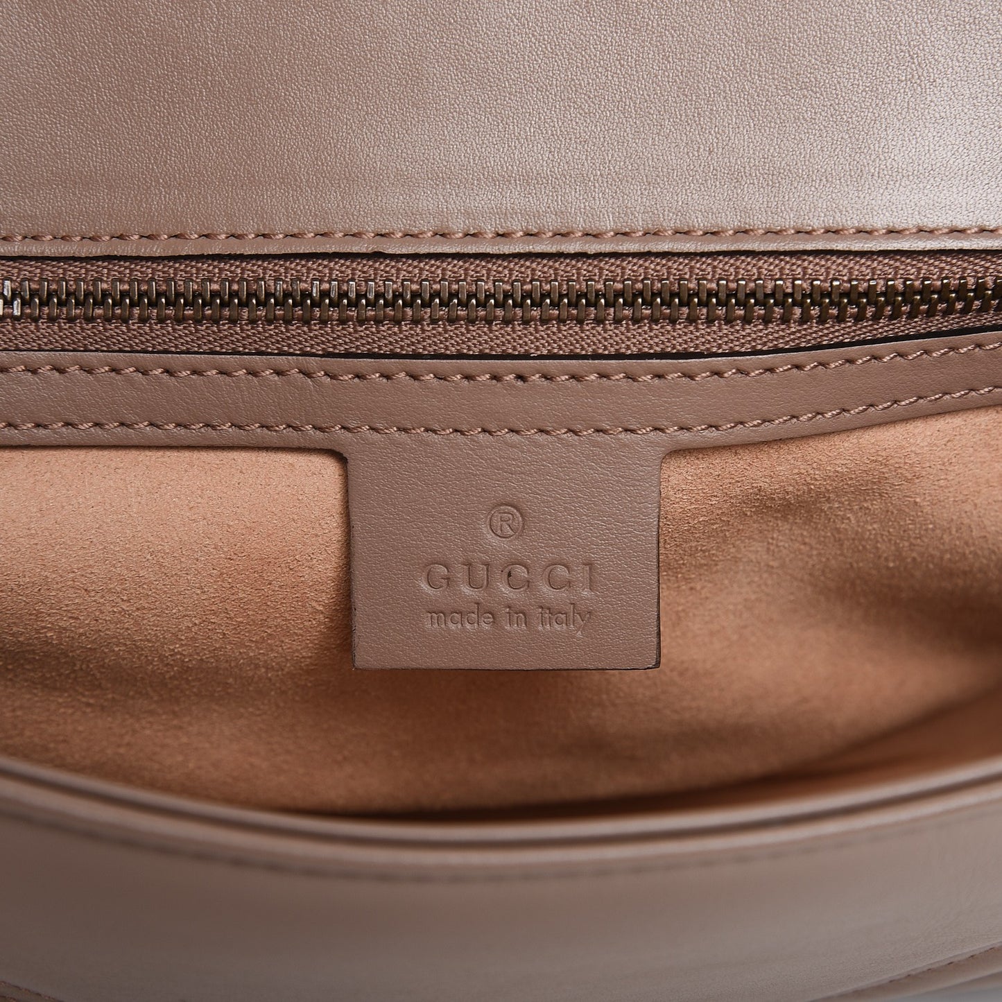 Calfskin Matelasse Small GG Marmont Shoulder Bag Porcelain Rose