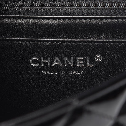 Chanel Patent Calfskin Quilted Mini Rectangular Flap Black 6 of 8
