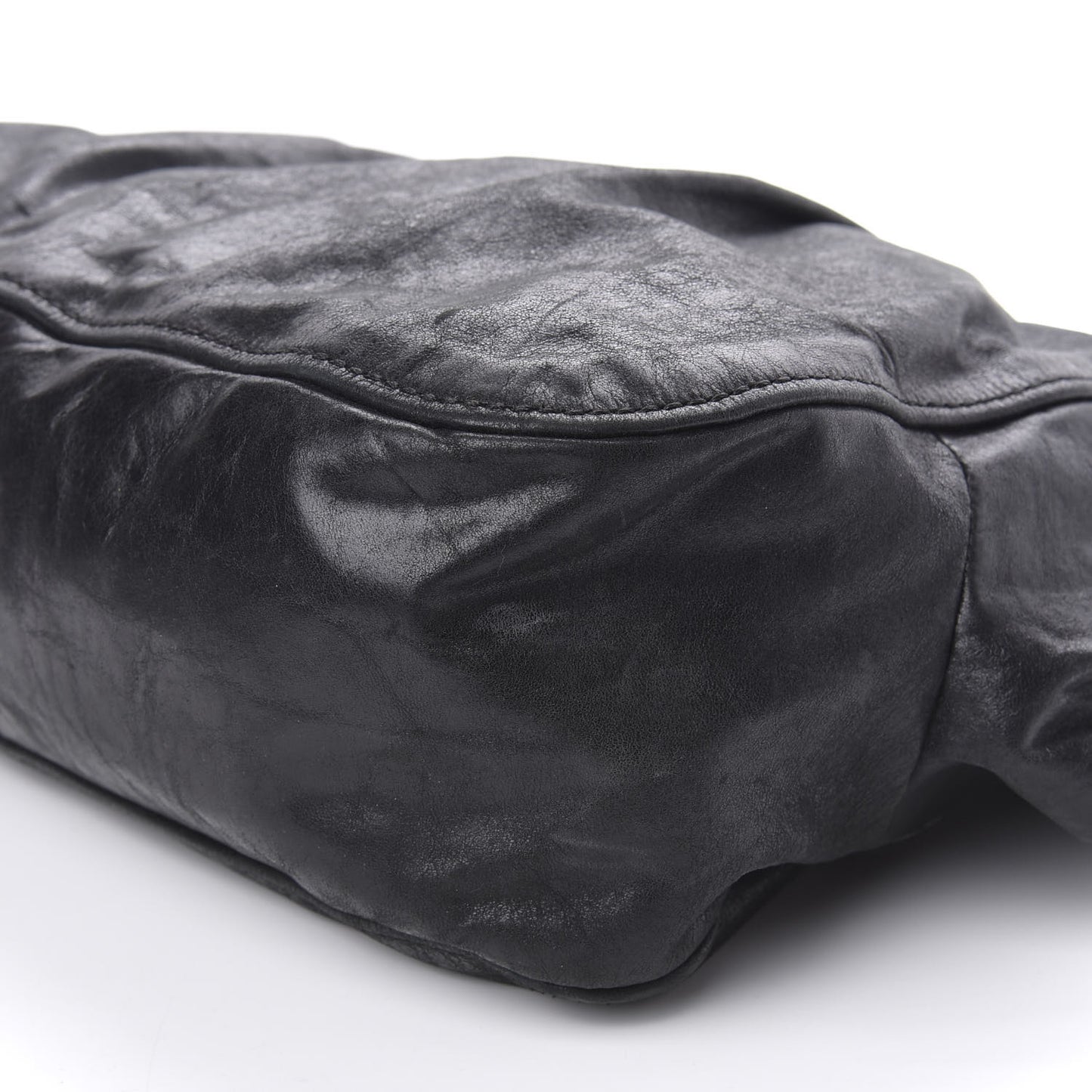 Vitello Vintage Tote Black