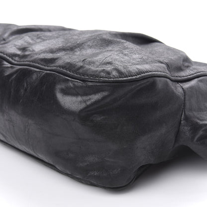 Miu Miu Vitello Vintage Tote Black 9 of 10