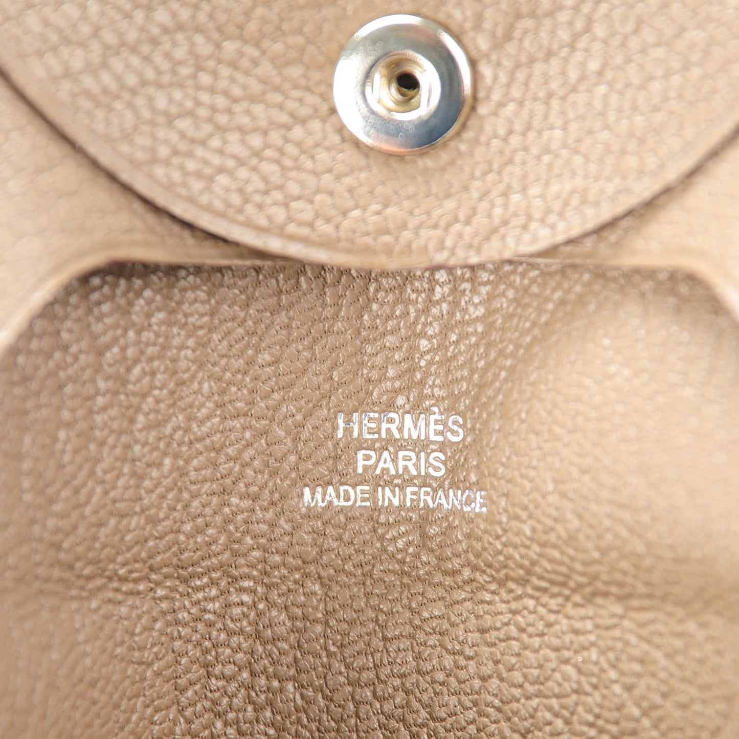 Chevre Mysore Bastia Coin Purse Etoupe