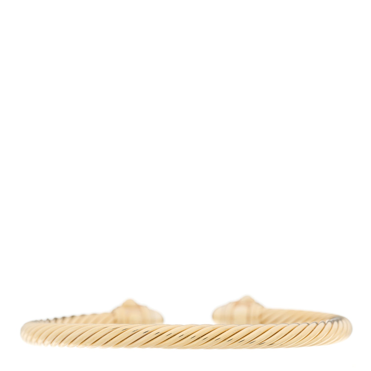 David Yurman DAVID YURMAN 18K Yellow Gold Diamond Renaissance Bracelet 2 of 3