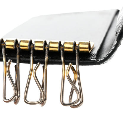 Prada Saffiano Metal 6 Key Holder Black 11 of 17