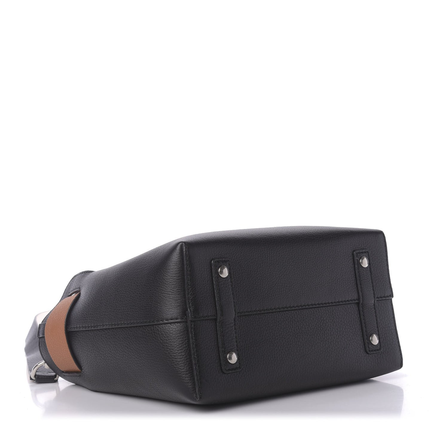 Soft Grain Calfskin Small Belt Bag Black