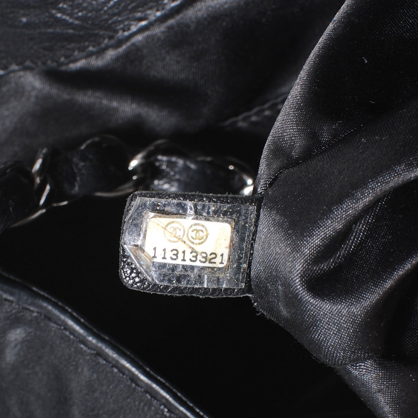 Calfskin Baby Coco Cabas Black
