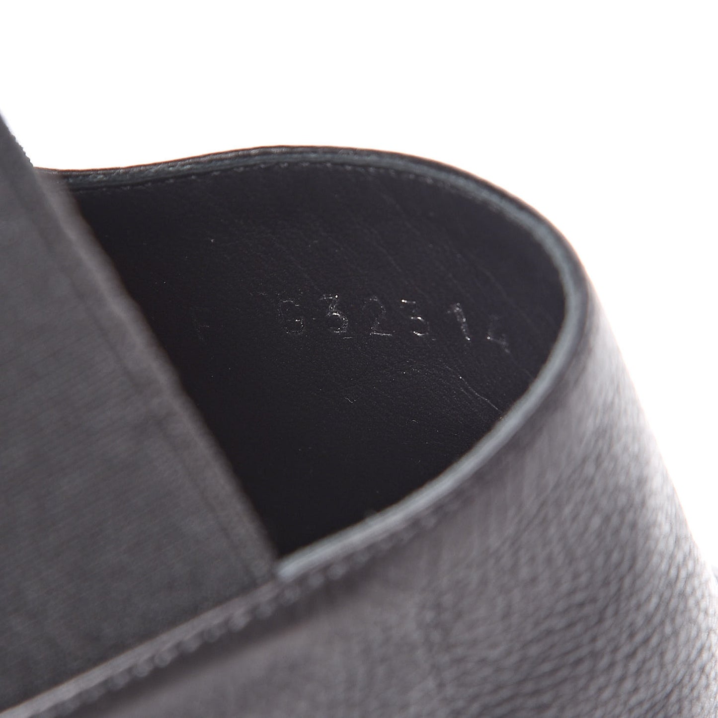 Calfskin Fabric Camellia Moccasin Flats 39 Black