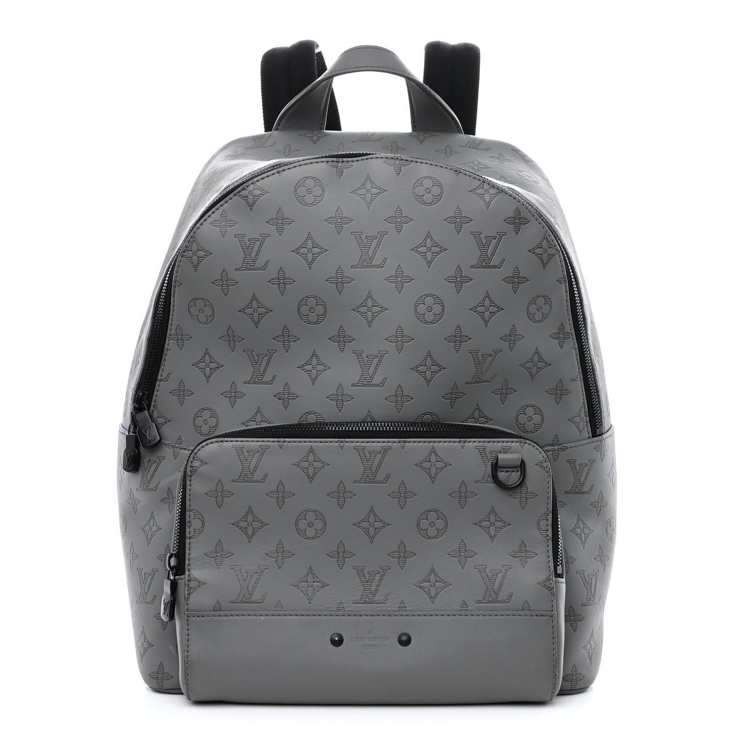 Calfskin Monogram Racer Backpack Grey