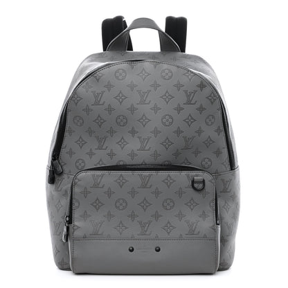 Louis Vuitton Calfskin Monogram Racer Backpack Grey 1 of 10