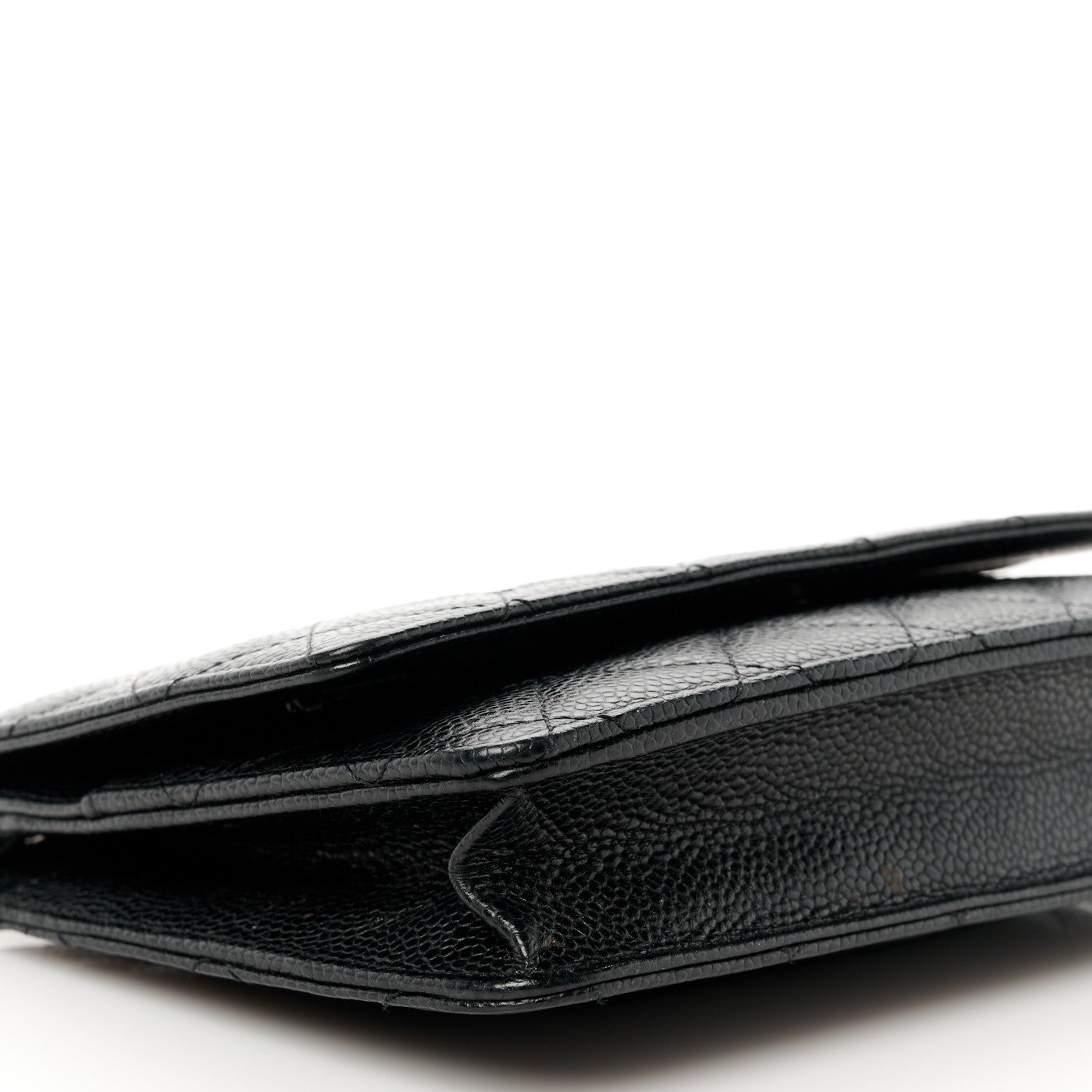 Chanel Caviar Quilted Wallet on Chain WOC Black 10 of 11