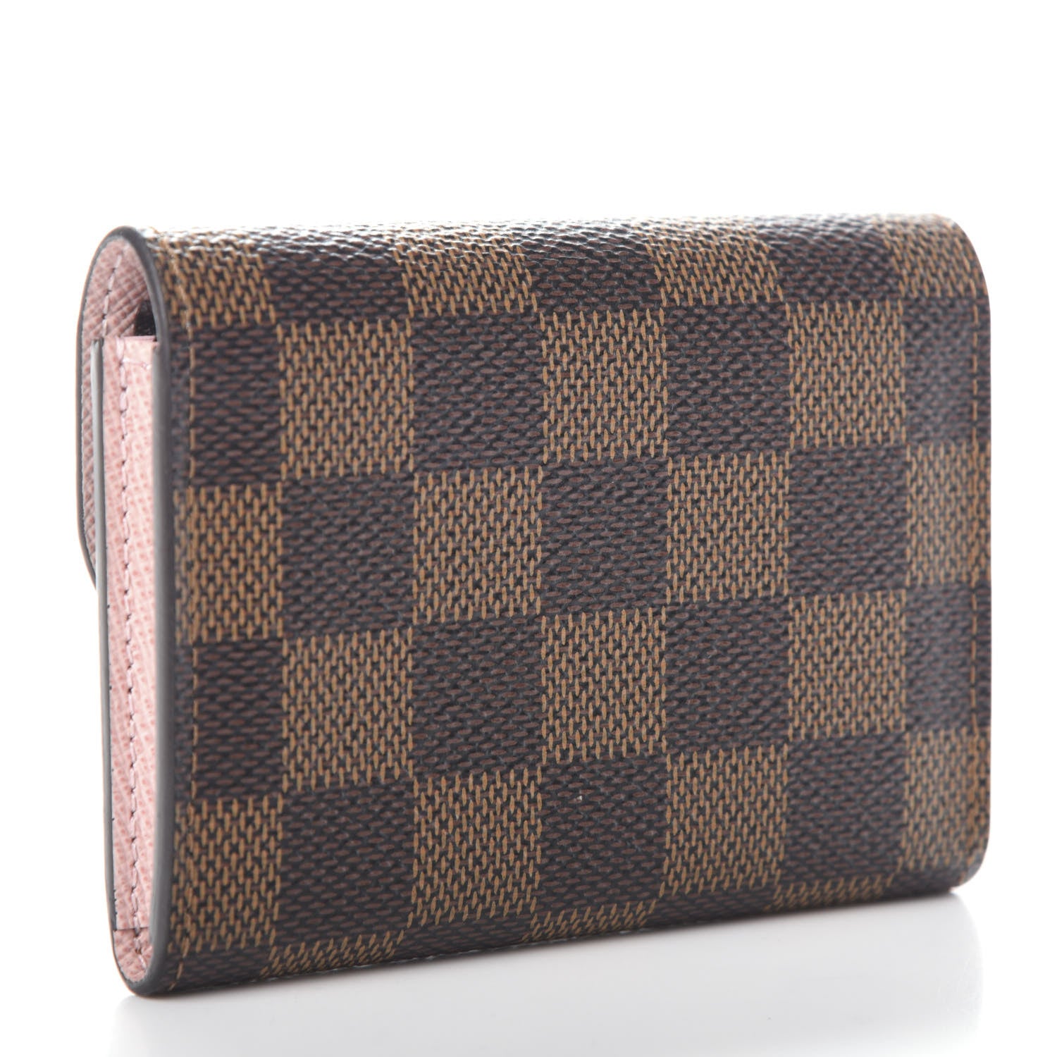 Louis Vuitton Damier Ebene Rosalie Coin Purse Rose Ballerine 3 of 6