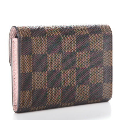 Louis Vuitton Damier Ebene Rosalie Coin Purse Rose Ballerine 3 of 6