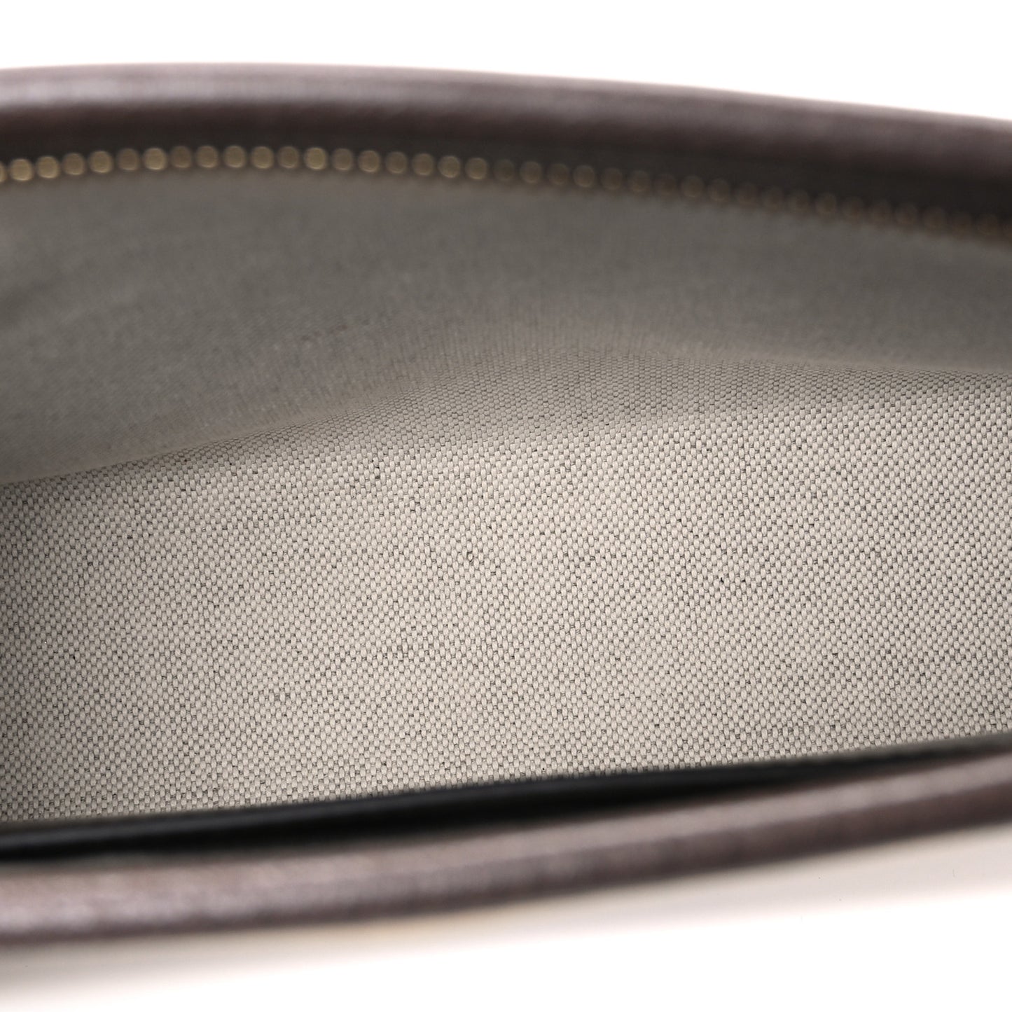 Monogram Jumbo GG Textured Dollar Calfskin Pouch Camel Ebony New Acero Camel Ebony New Acero