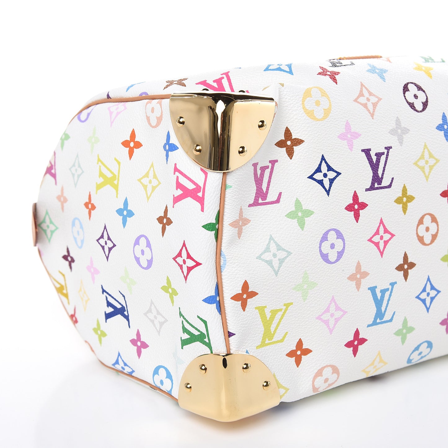 Monogram Multicolor Speedy 30 White